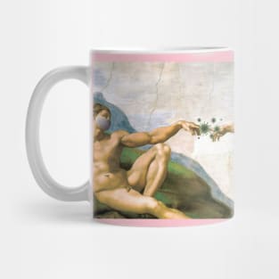 The ascension of the coronavirus to humanity Mug